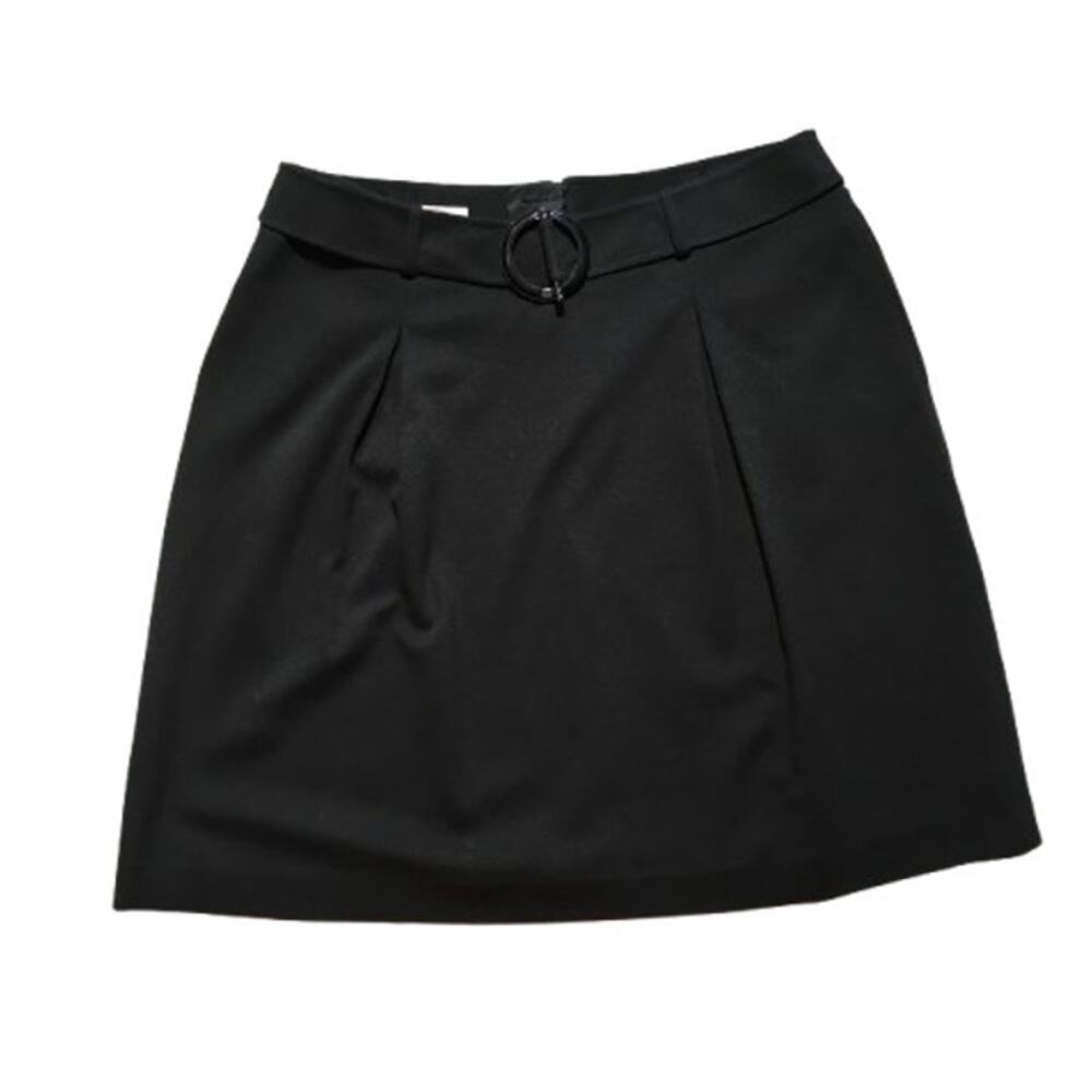 Talbots Black Stretch Skirt Size 12P - Classic, Elegant, Office Chic